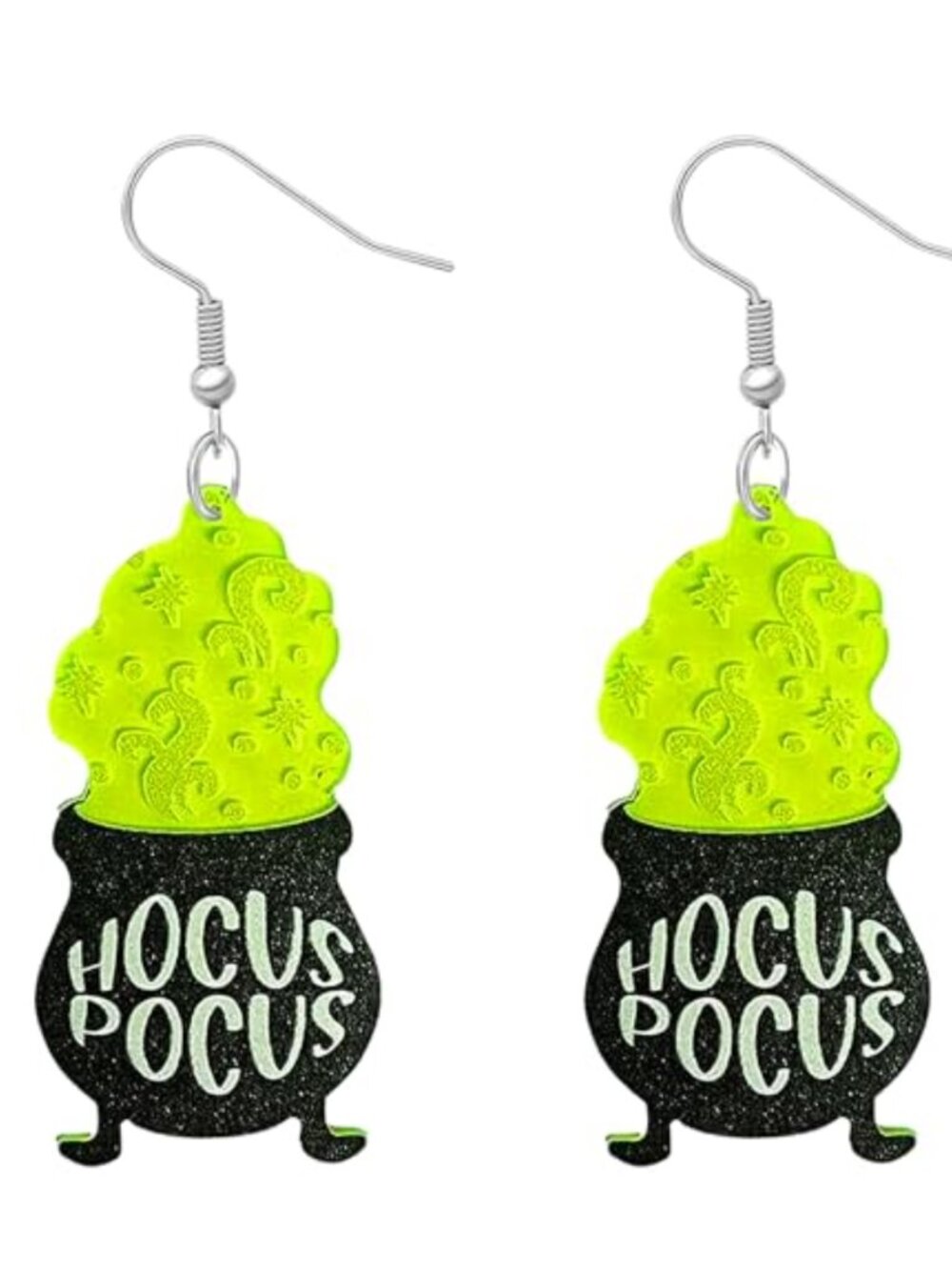 Halloween Earrings Studs Acrylic Stainless Steel Dangle Party